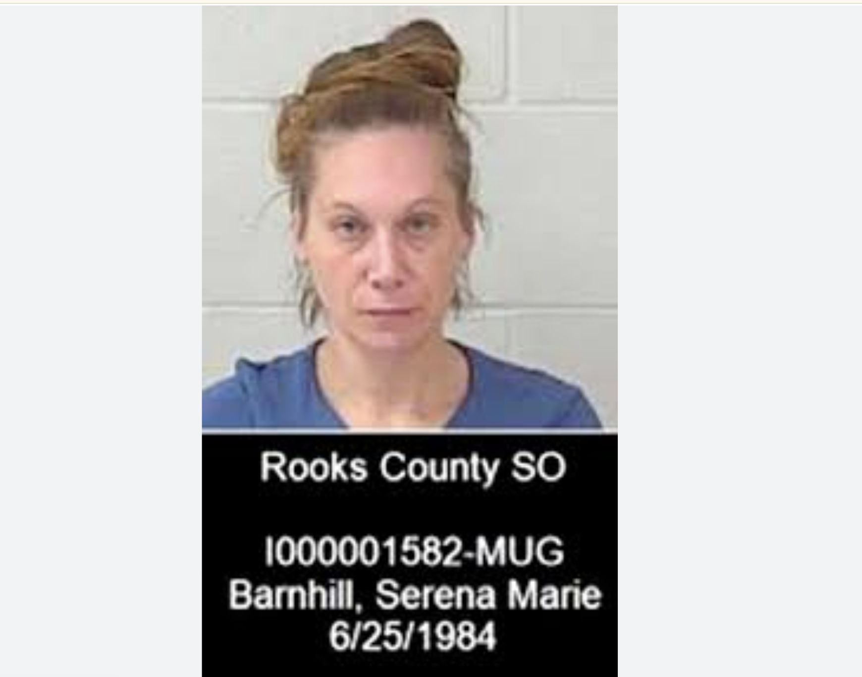 Barnhill photo Rooks Co. Jail