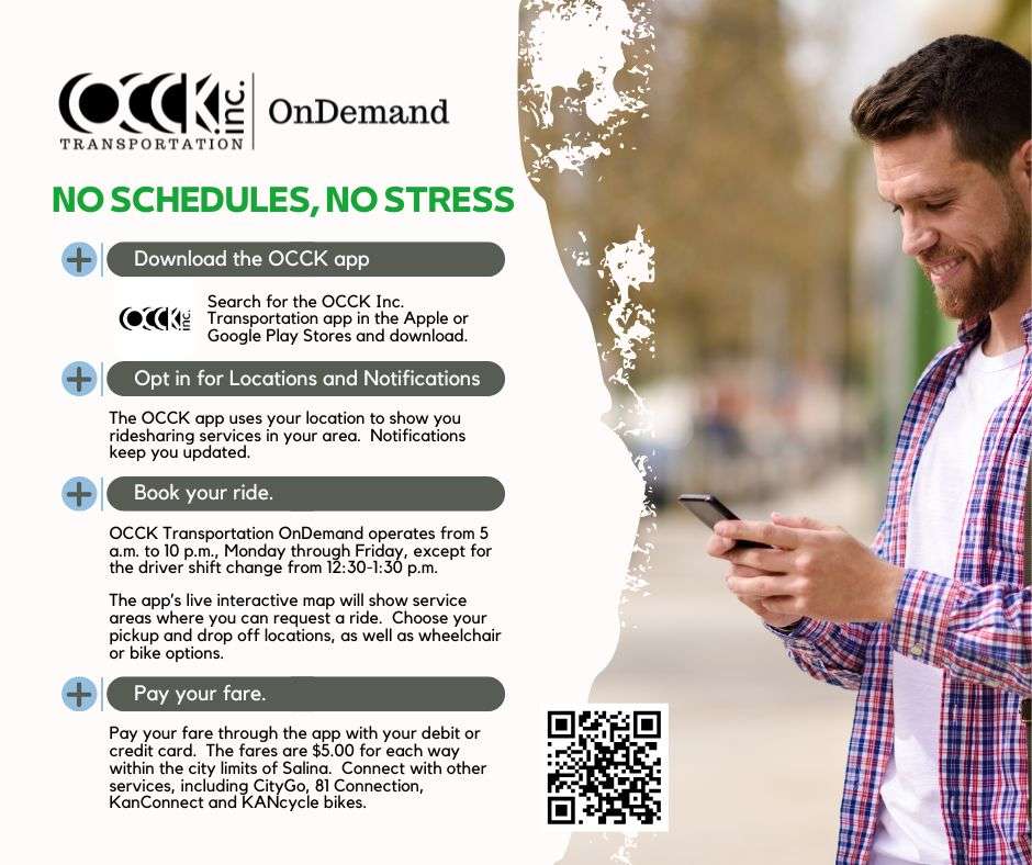 How to use OnDemand graphic. Courtesy of OCCK Inc.