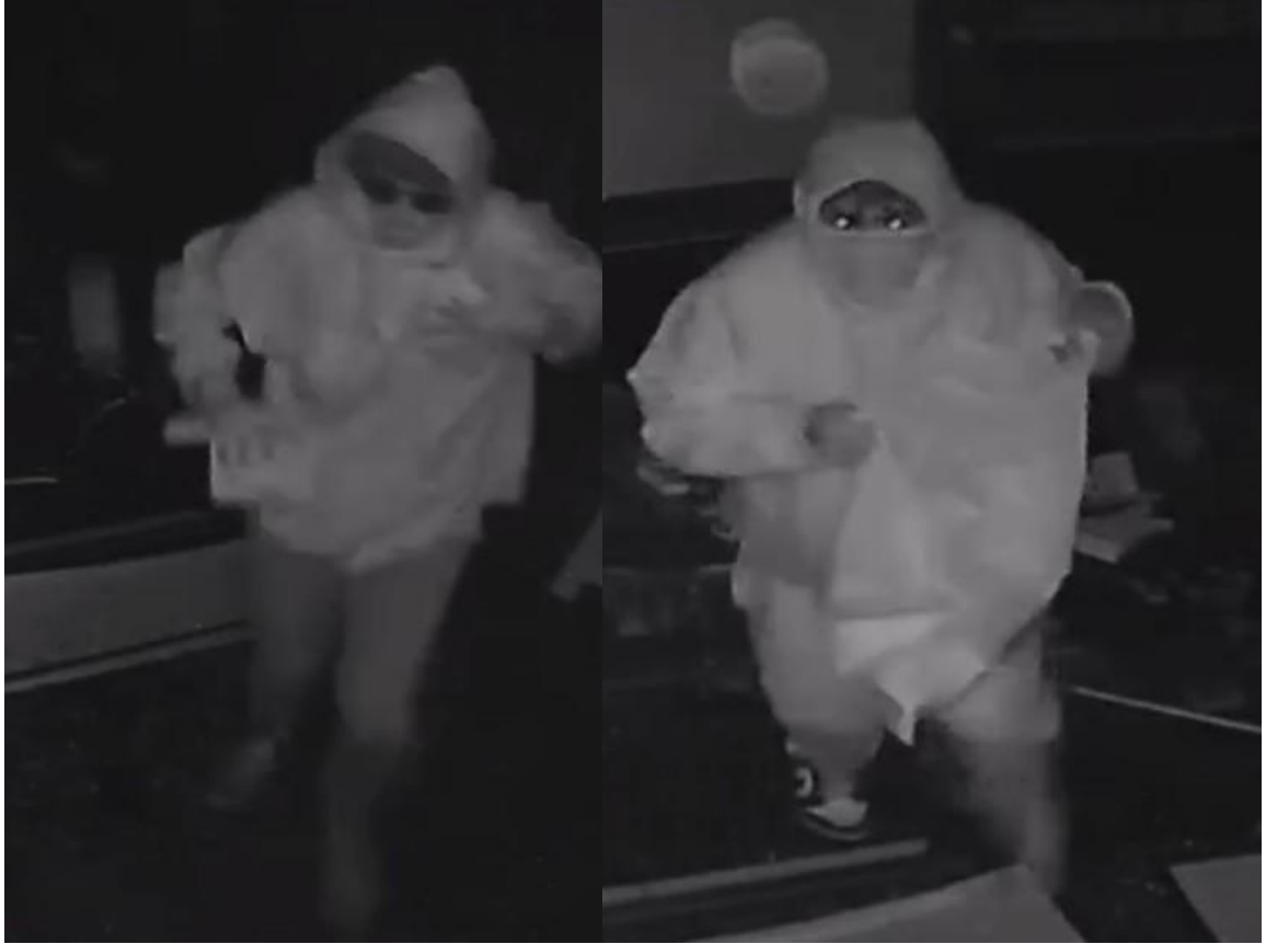 Suspected burglars at Juicy's Vapor Lounge on 2316 Planet Ave. Courtesy of Salina Police Department