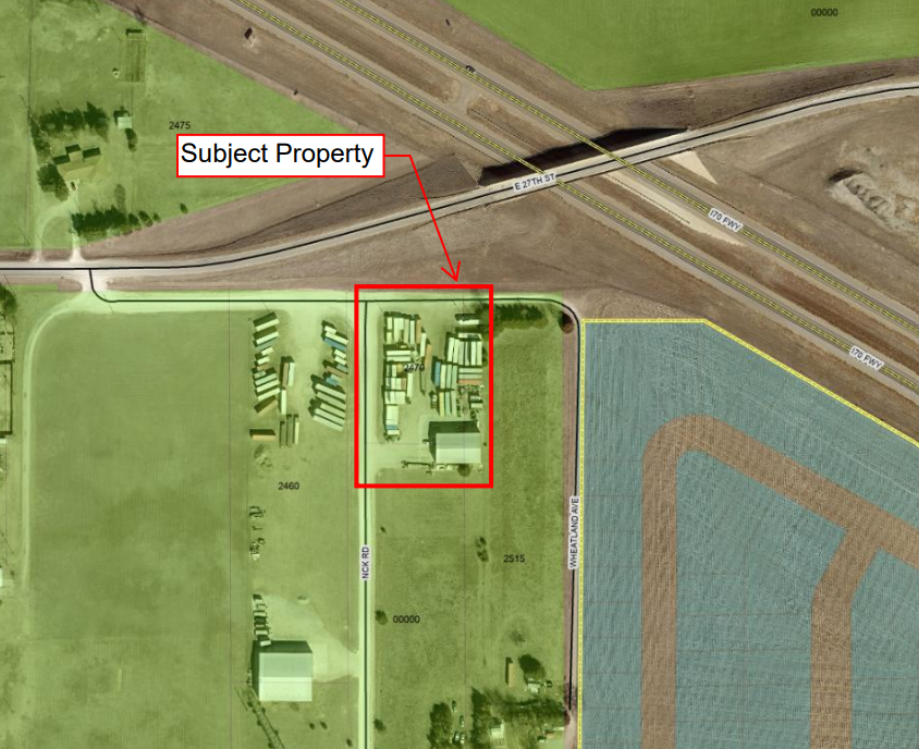 T.S.B. Storage, 2470 E .27th St. City of Hays