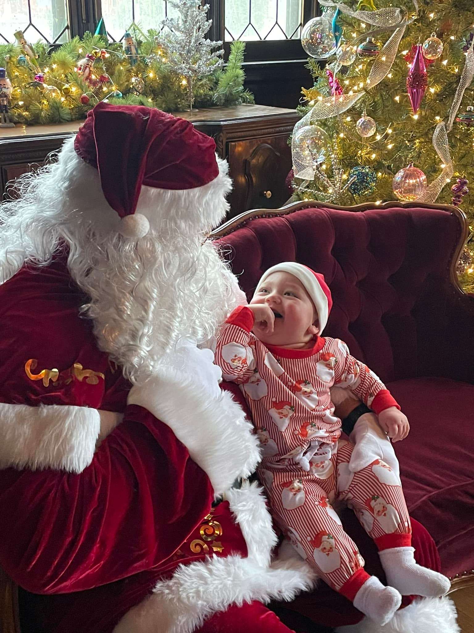 The annual Santa at the Mansion event is Saturday as Santa Clause will visit the Wyeth Tootle mansion/ Photo courtesy of the Wyeth Tootle Mansion Facebook-2022