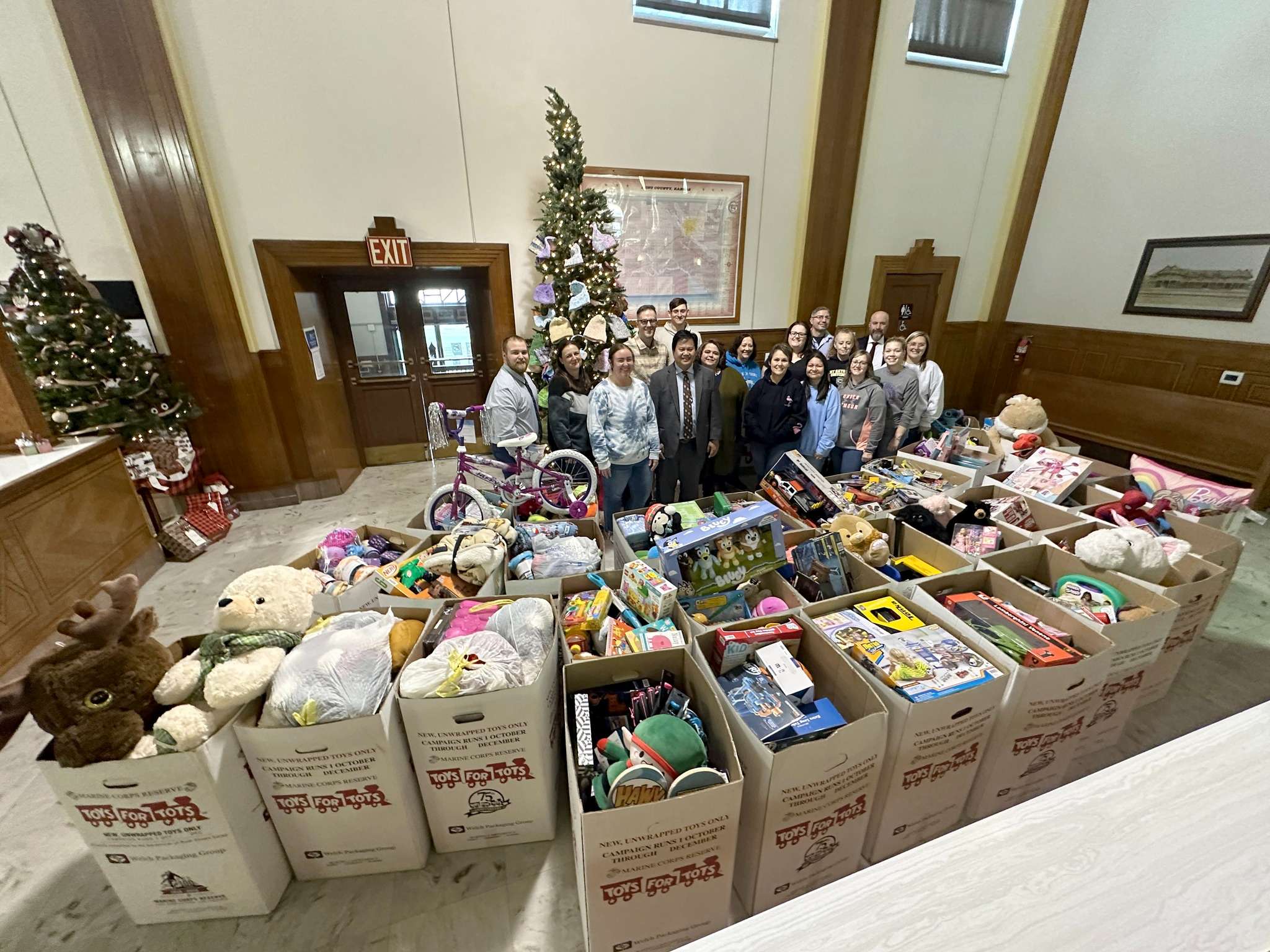 Reno County Toy for Tots (Photo courtesy Reno County)