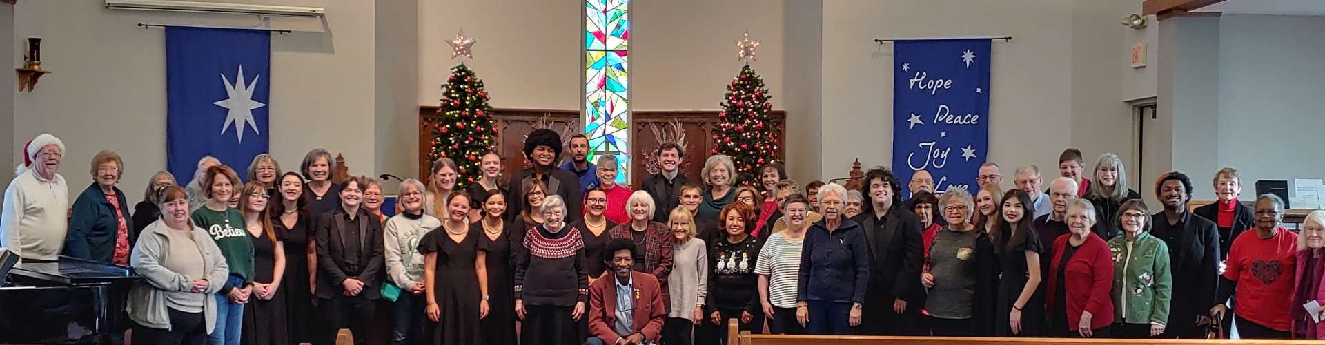 JCARSP members and JCHS Singers.