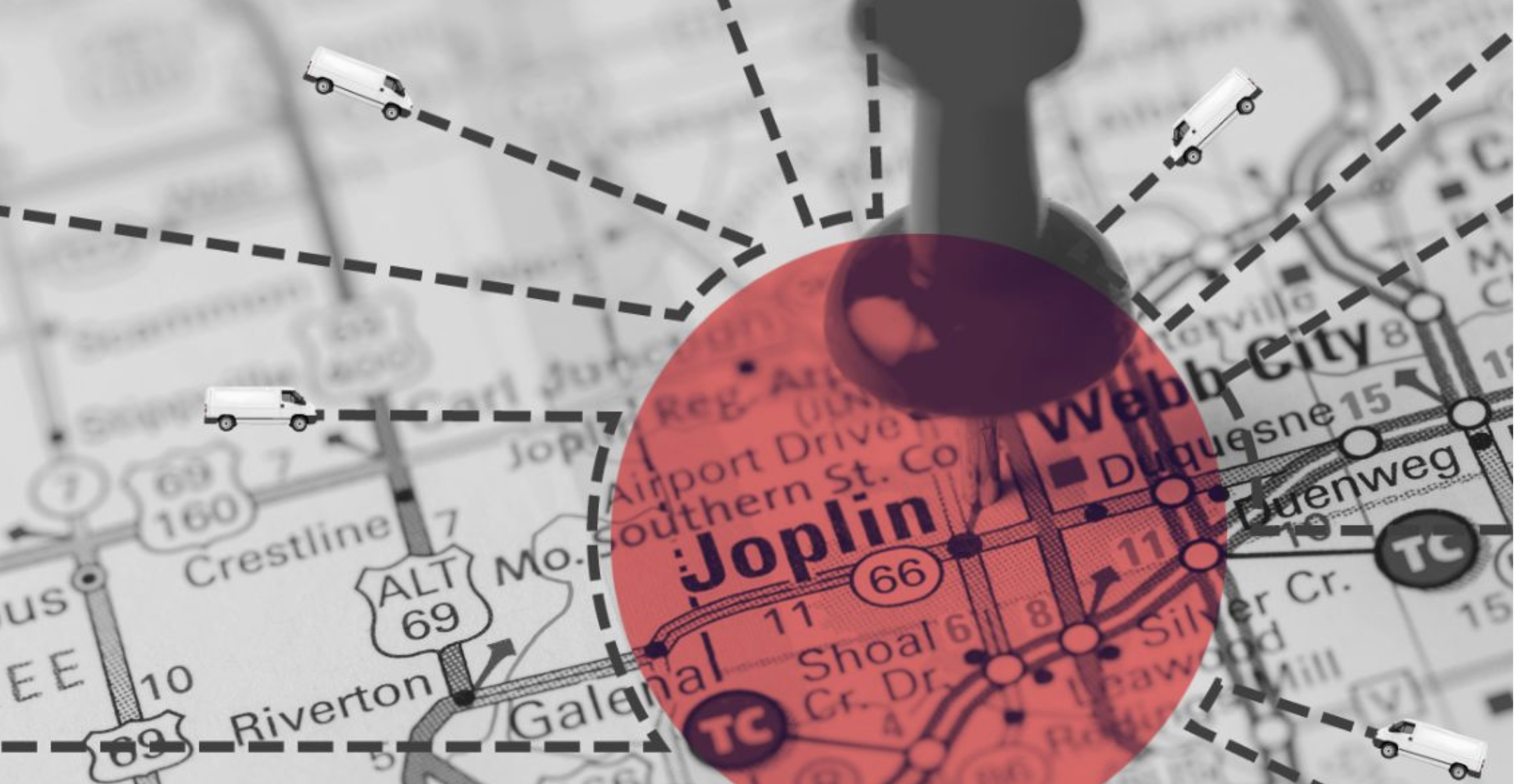 Officials collected video evidence of out-of-state law enforcement vehicles dropping people off at truck stops. Some medical systems seemed to be involved, too (Naomi O’Donnell/The Beacon).