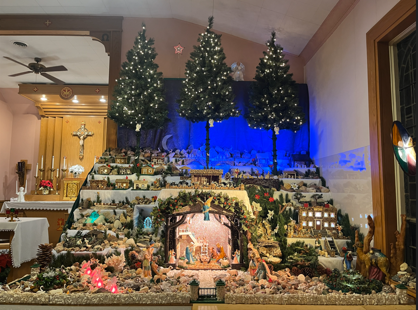 Little Town of Bethlehem” nativity at St. Boniface Catholic Church, Vincent. Submitted photo