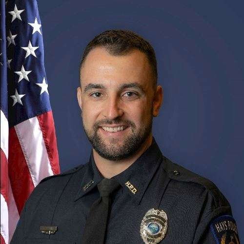 Hays USD 489 School Resource Officer Austin Spencer