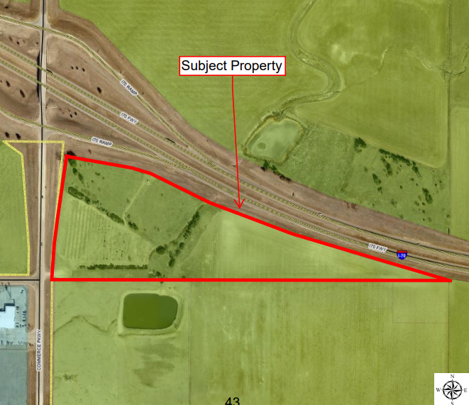 2200 Commerce Parkway is the location of the city of Hays' tree farm. City of Hays image