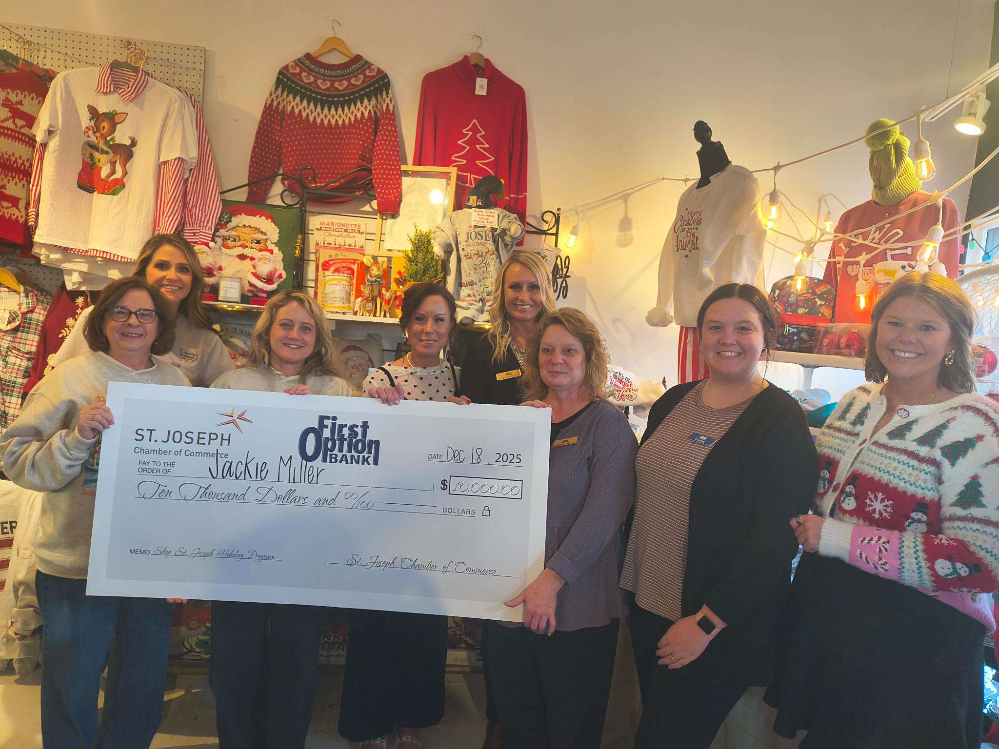 Shop St. Joseph Winner 2025