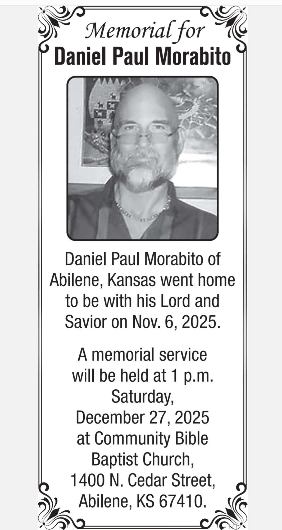 Daniel Paul Morabito