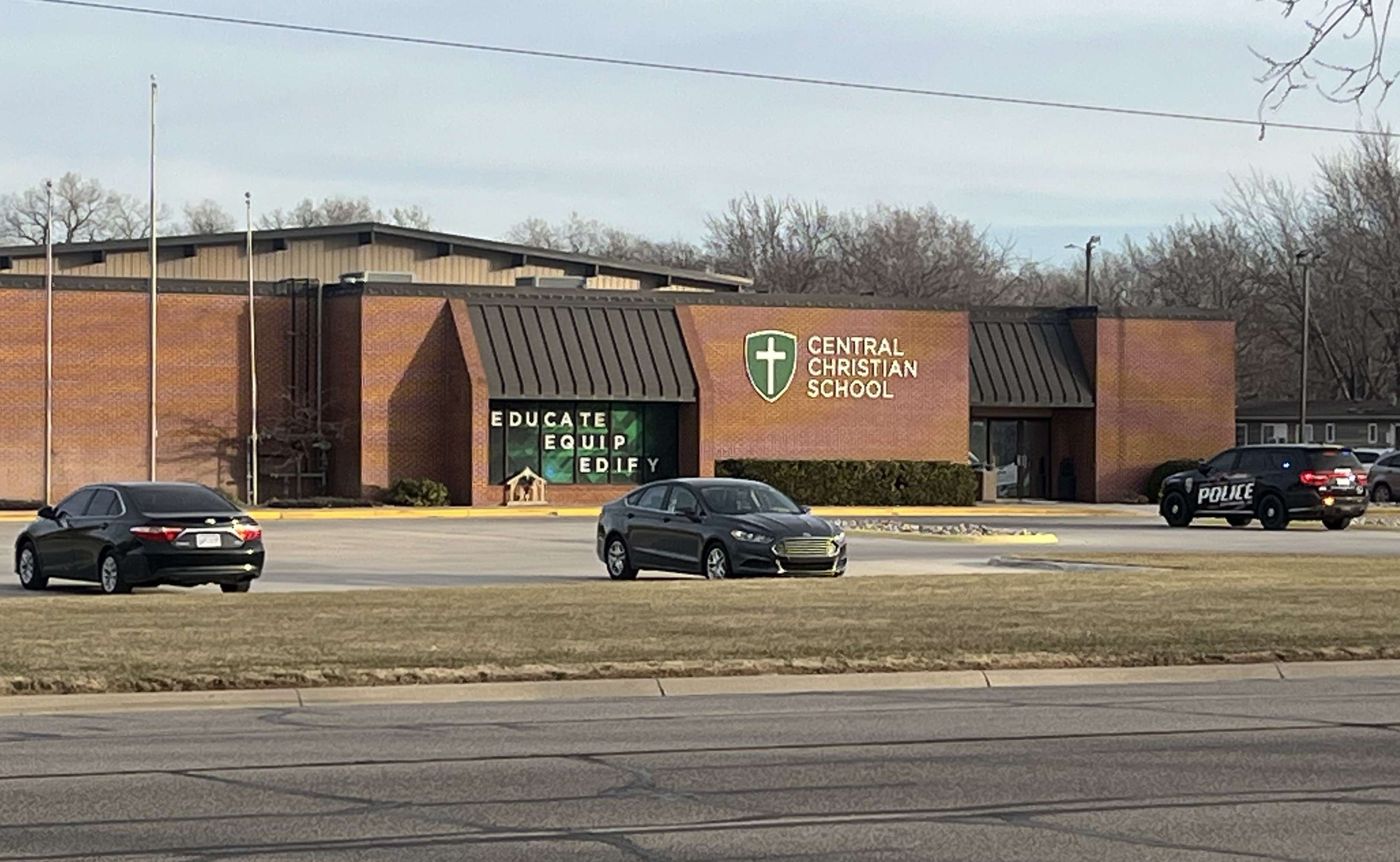Hutchinson Police investigate threat made to Central Christian School (Marc Jacobs/Hutch Post) 