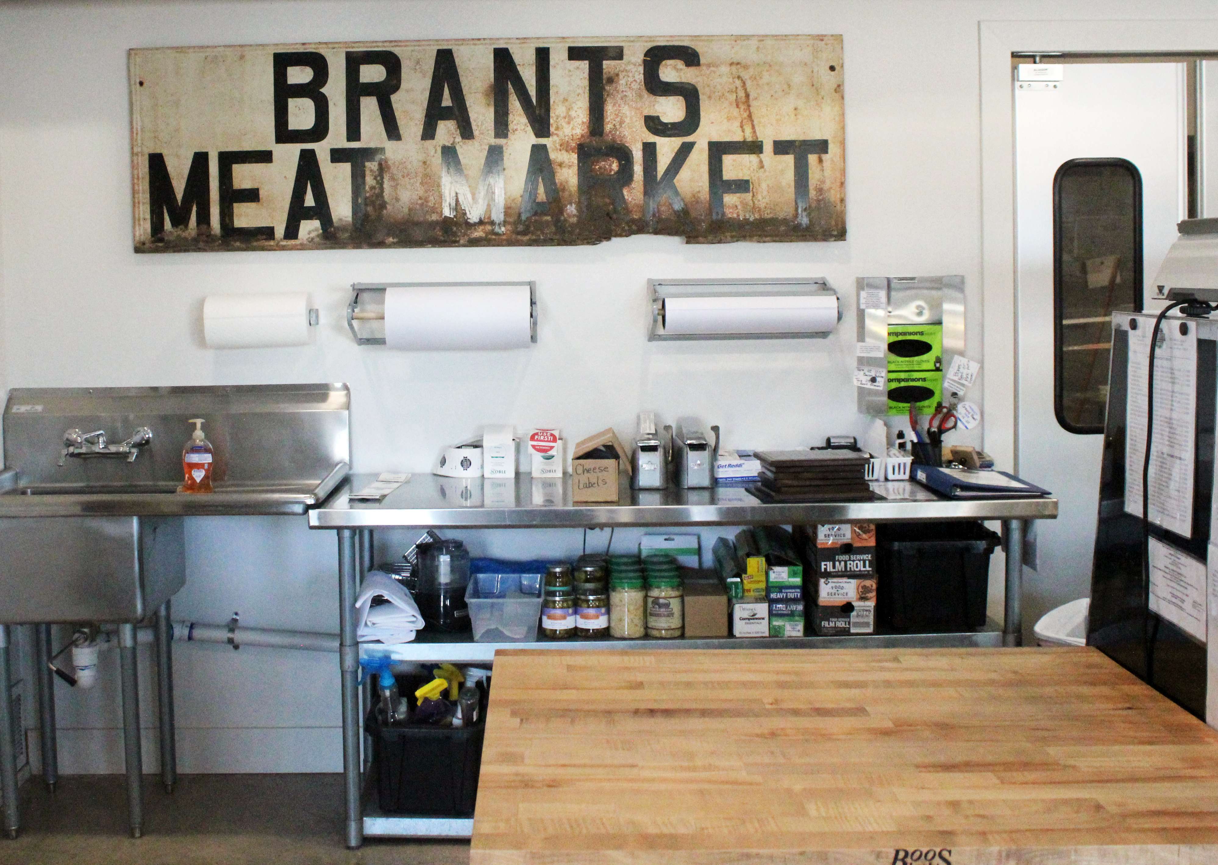 The two Brant's Meat Market locations have won many awards for their products, including an&nbsp;American Association of Meat Processors Reserve Grand Champion Award for their original beef sticks this year. Photo by Cristina Janney/Hays Post