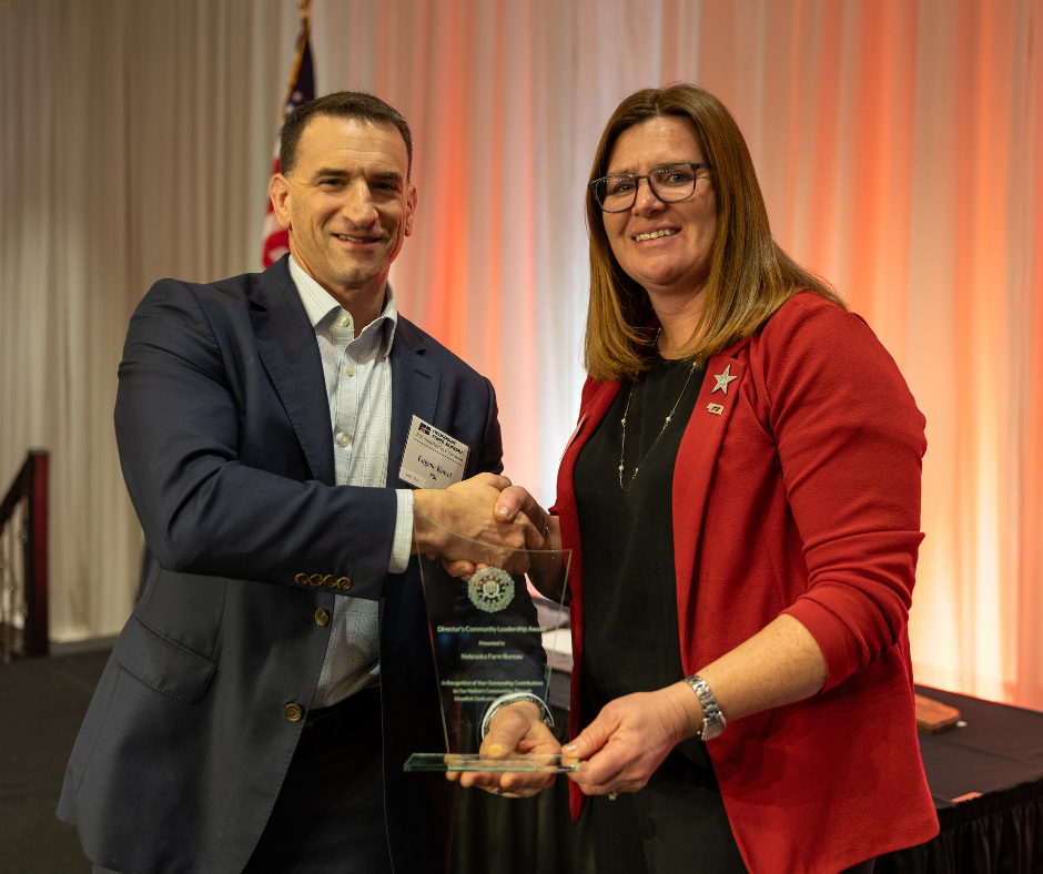 SAC Kowel and First VP Olson