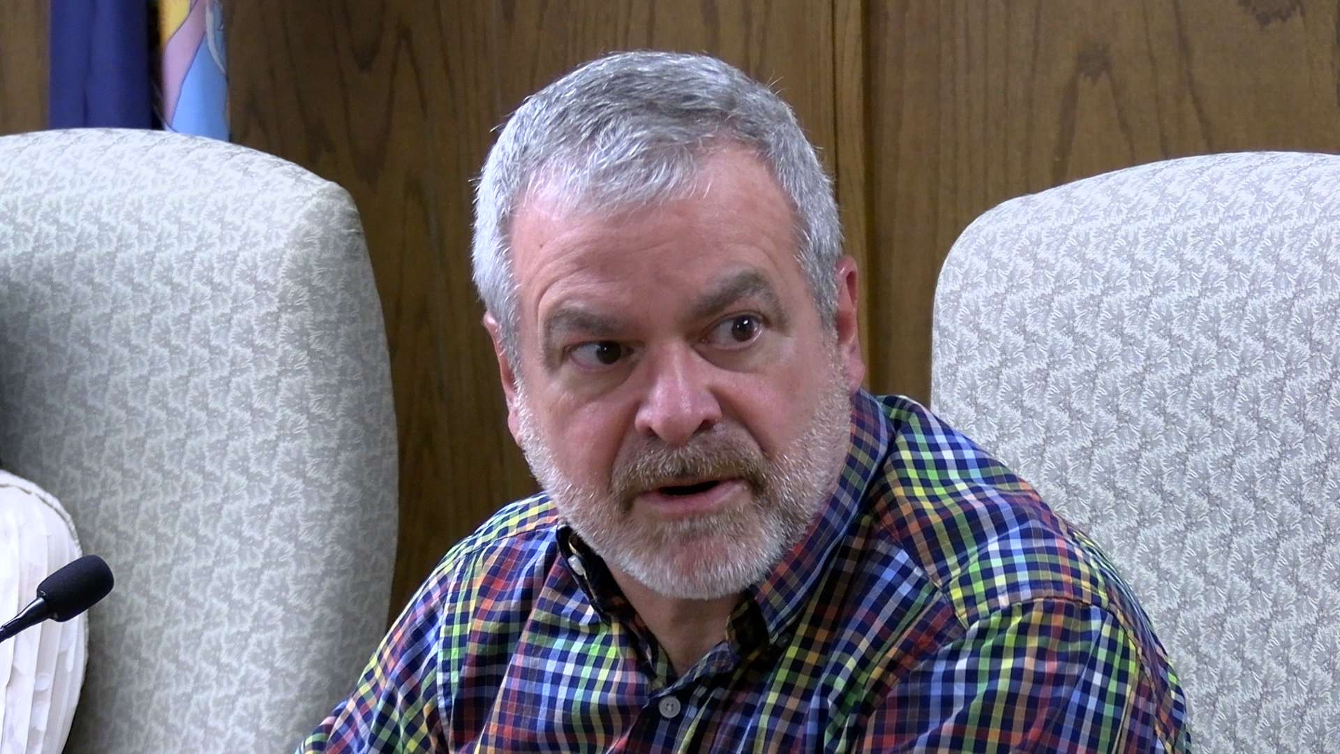 Reese Barrick, outgoing Hays city commissioner. Photo by Becky Kiser/Hays Post