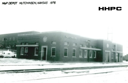 Missouri-Pacific (Mo-Pac) Depot - Ave. C &amp; Main - 1976. Courtesy of the Conard-Harmon Collection.