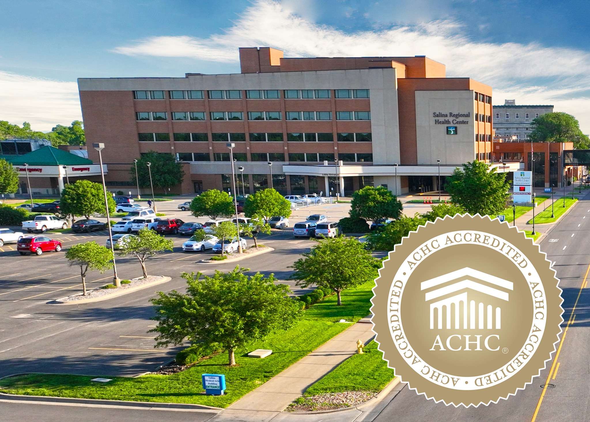 Salina Regional Health Center achieves Accreditation through the Accreditation Commission for Health Care (ACHC). Courtesy of Salina Regional Health Center