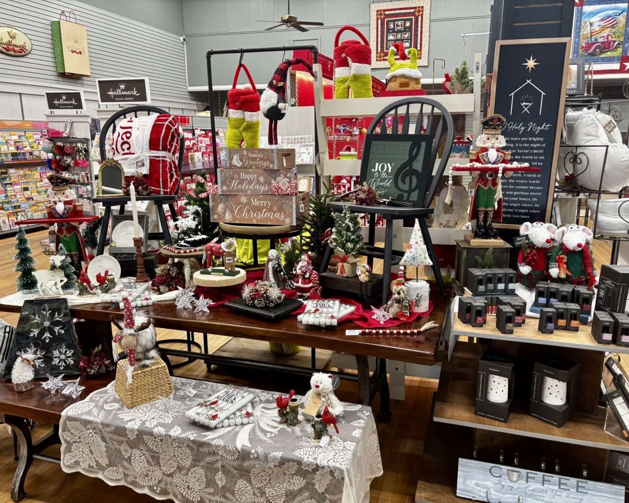 A display of gift items from Kat's Hallmark in Hays. Photo by Tony Guerrero/Hays Post