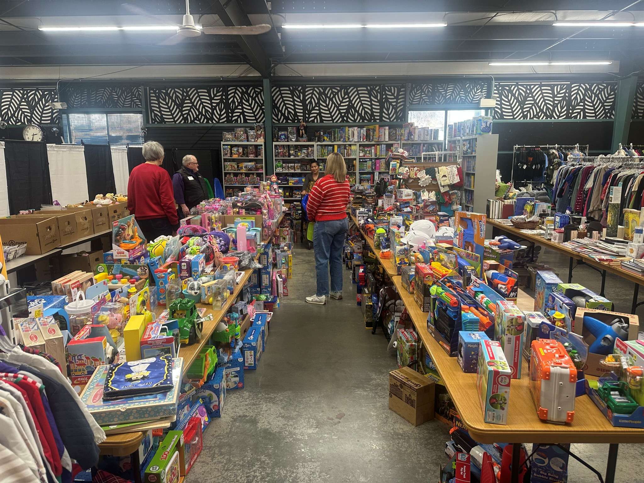 The Adopt A Family program served all the families up for adoption this year, plus several others through it's gift room, marking a successful 43rd year for the program/ Photo courtesy of the Adopt A Family program Facebook.