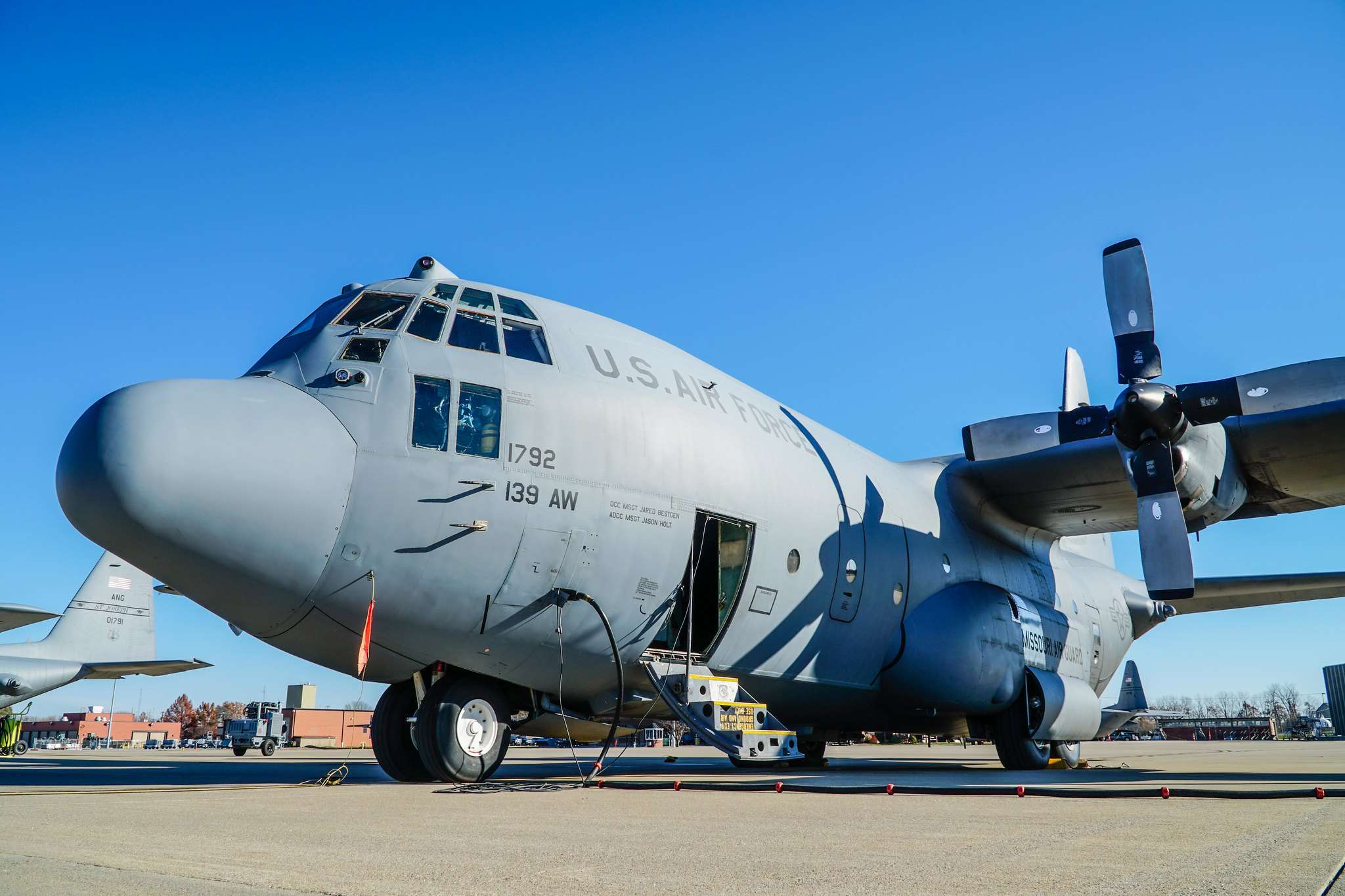 C-130H/Photo courtesy of the 139th Airlift Wing
