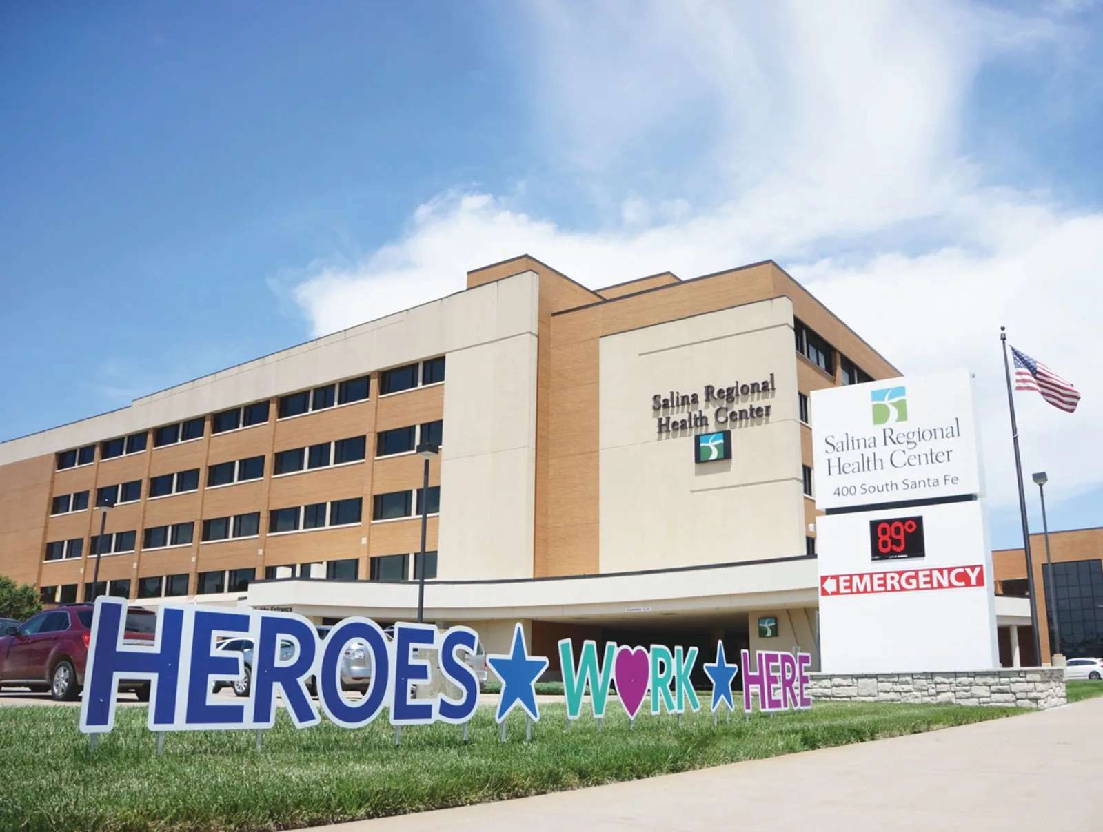 Salina Regional Health Center in Salina, KS. Photo courtesy of Salina Regional Health Center