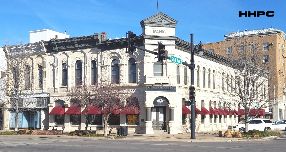 Citizens Bank - Swindoll, Janzen, Hawk Accountants - 200 N. Main - Nov. 30, 2025. Courtesy of the Conard-Harmon Collection.