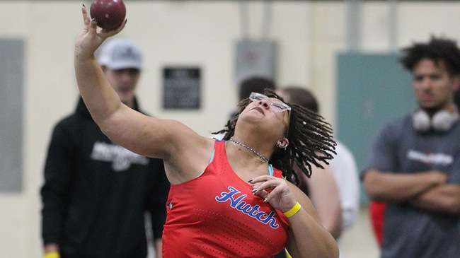 Aiyanna Green placed fifth on Friday in the Coach Wilson Invitational on Friday at the Wichita State Heskett Center.