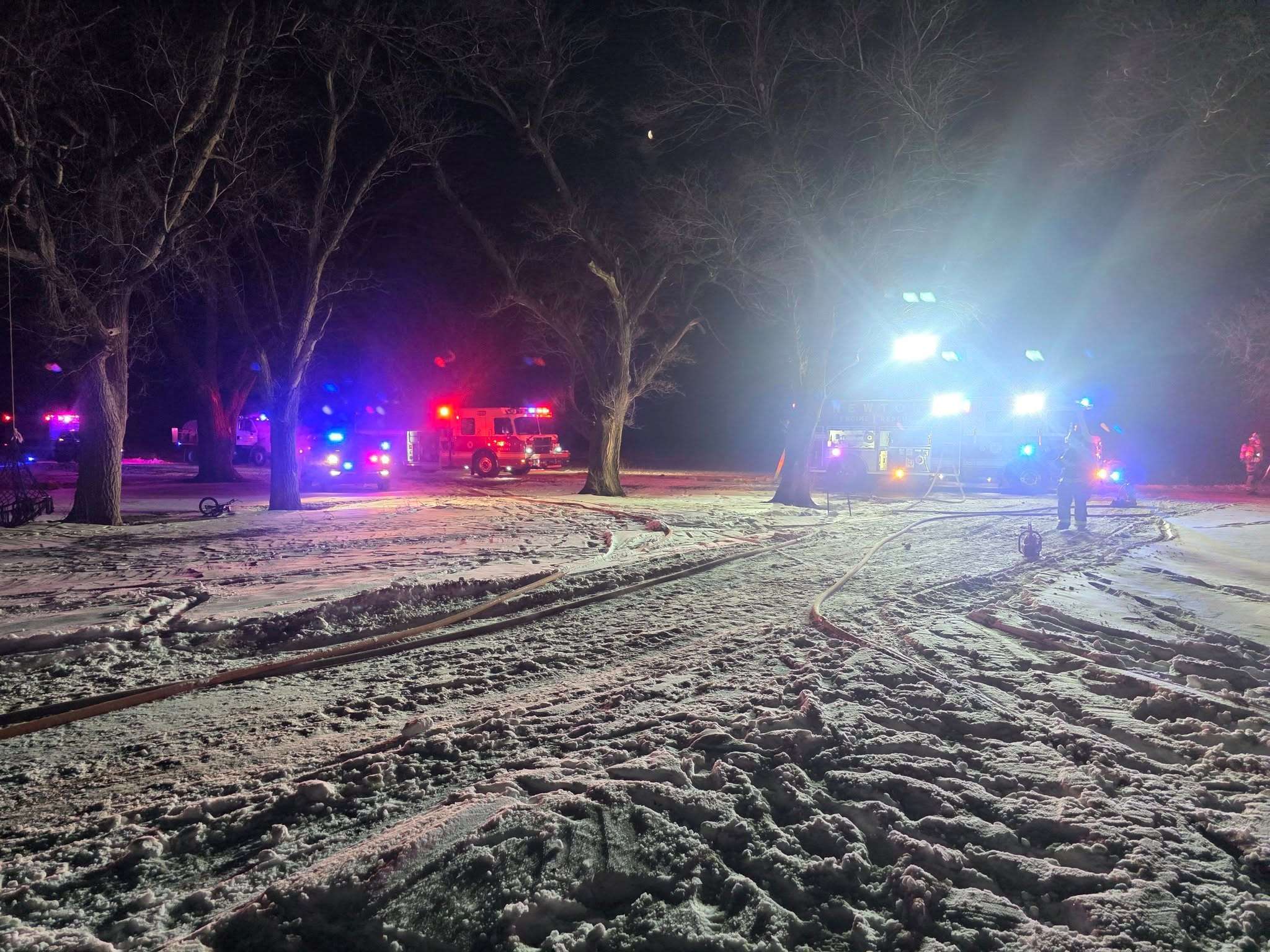 Photo courtesy Newton Fire Department 