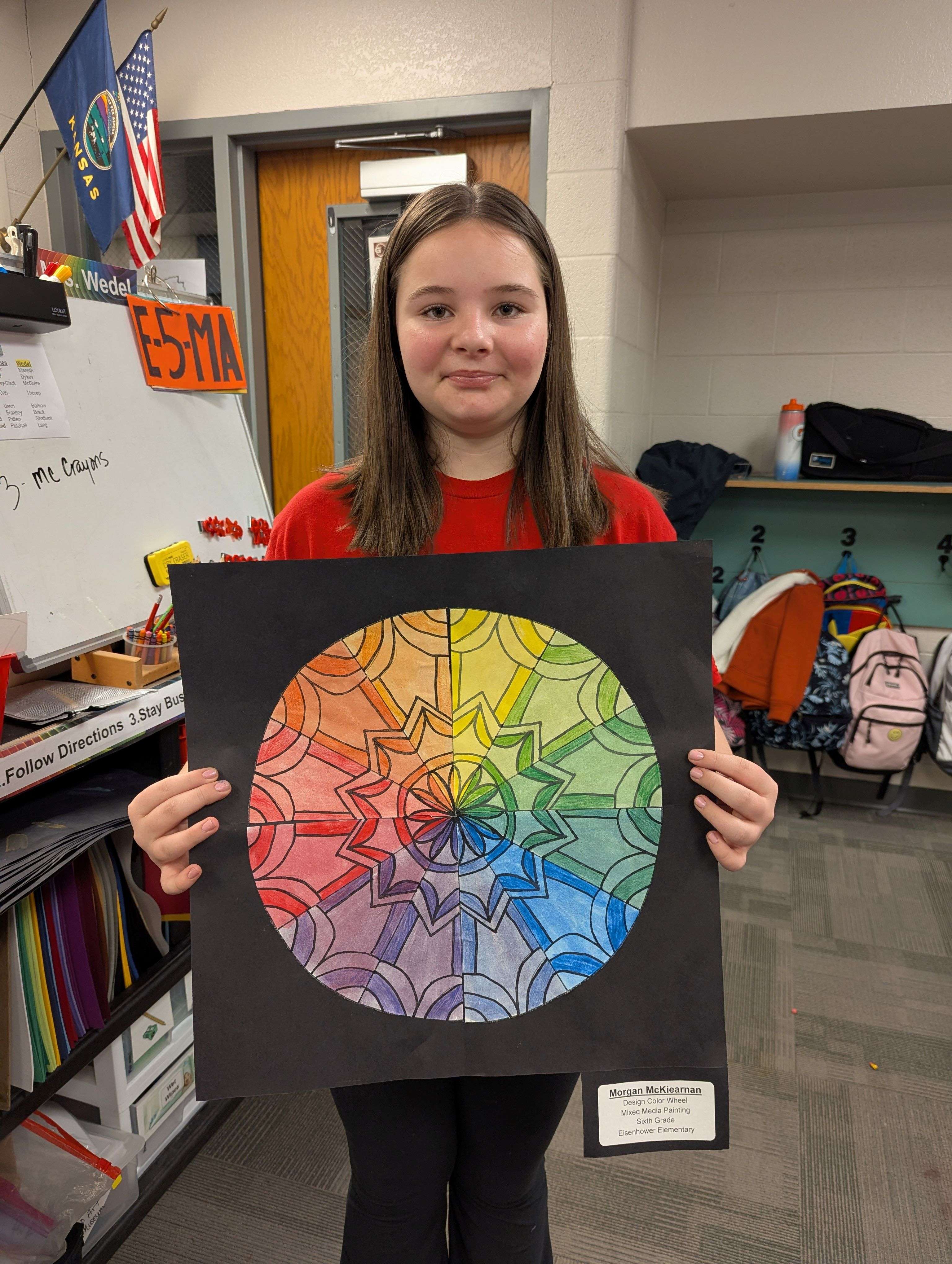 Morgan McKiearnan - 6th grade Eisenhower Elementary