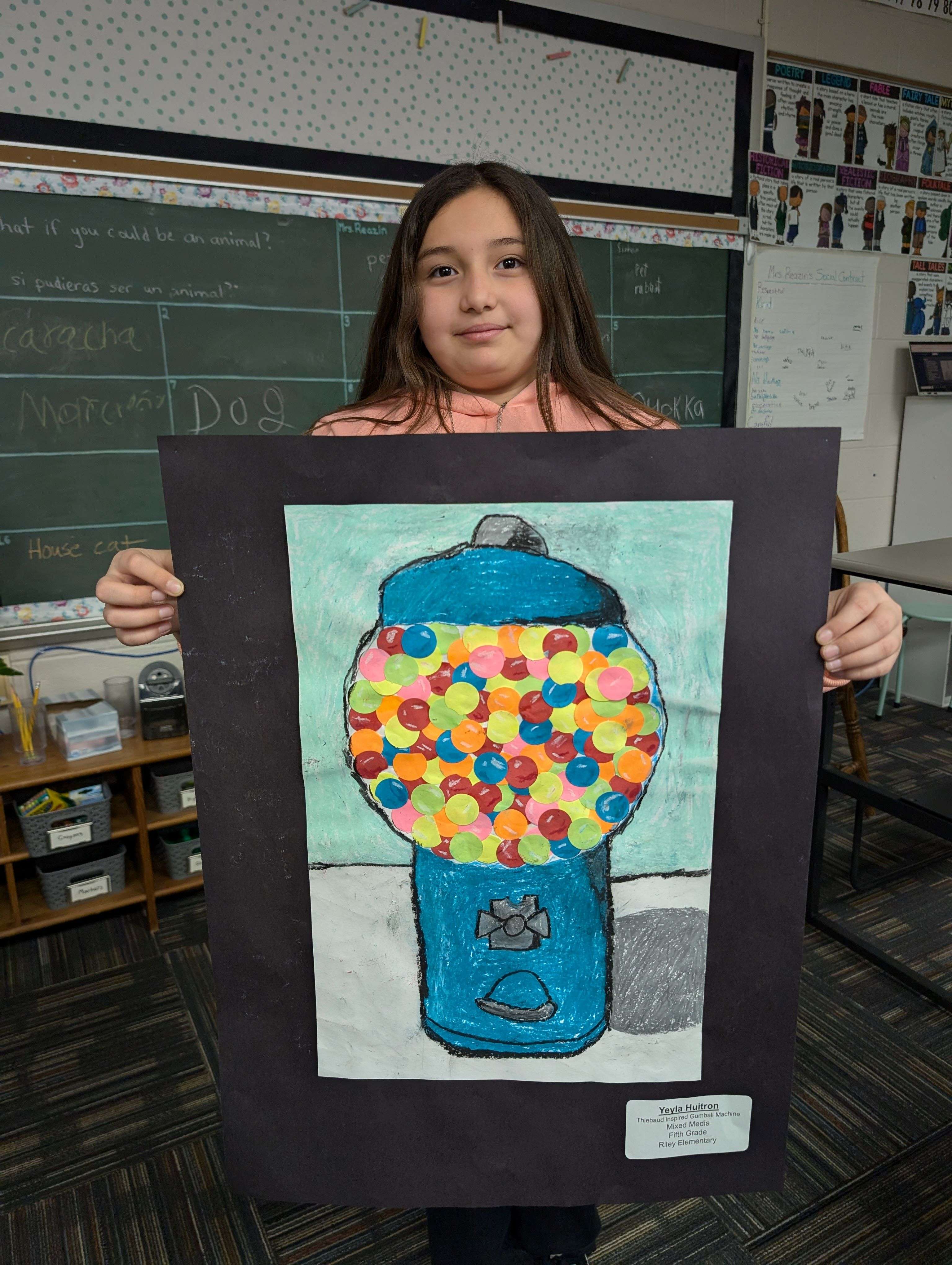 Yeyla Huitron- 5th Grade Riley Elementary