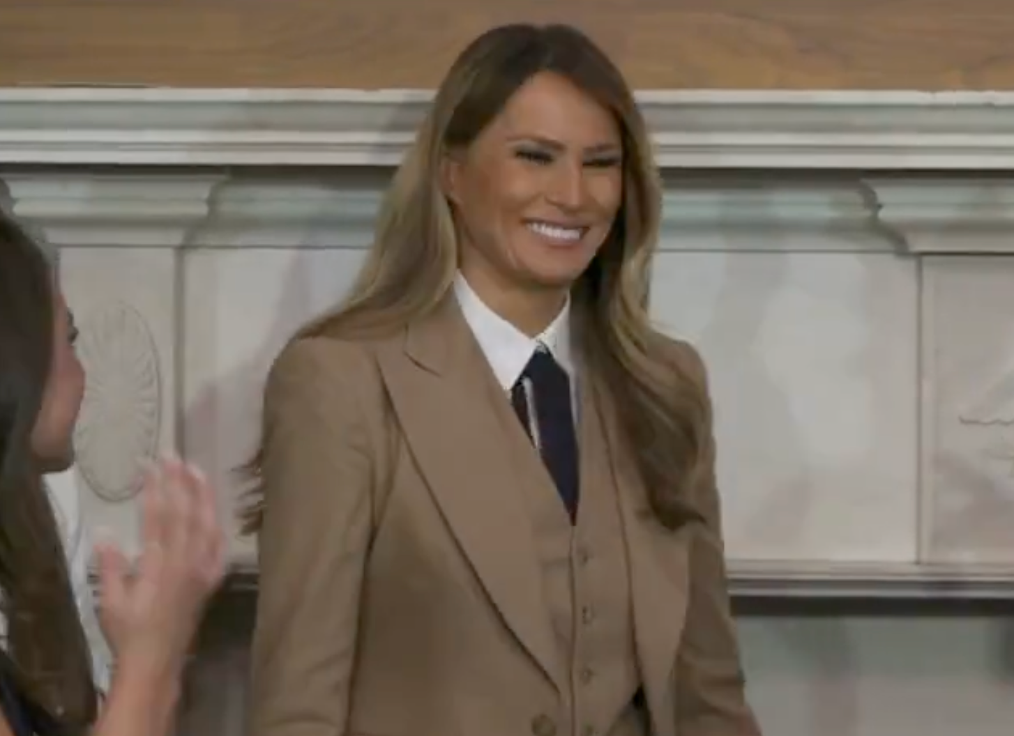 File photo First lady Melania Trump- courtesy White House