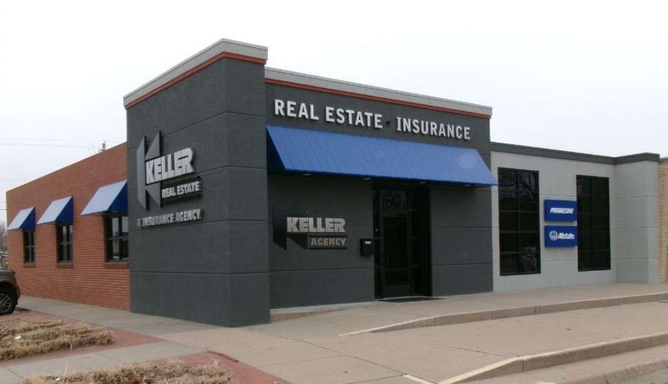 Keller Real Estate &amp; Insurance, at 1101 Williams in Great Bend, was a recipient of the Barton County Facade Improvement Grants.
