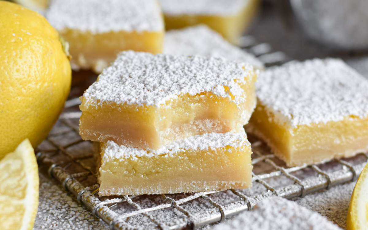 Simple Lemon Bars - Simple Lemon Bar