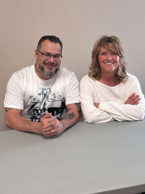 Paul Rios and Amy Ferguson team up to provide Dads in Action classes in Great Bend.