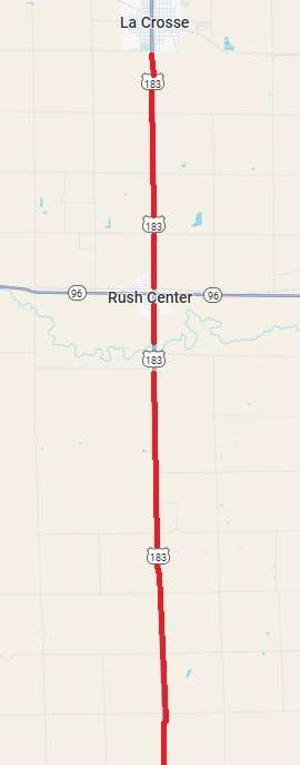 The crack seal areas are marked in red.