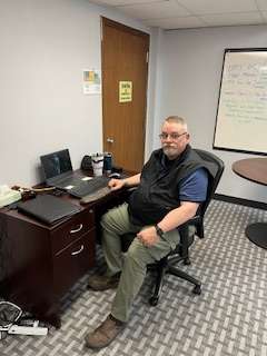 Jerry Dirks, originally from Albert, is the new safety/security coordinator at The Center for Counseling &amp; Consultation. He brings 34 years of public service to the job.