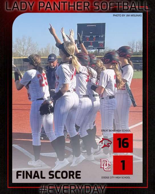 <b>Great Bend 6-0 WAC, 11-1 overall&nbsp; &nbsp; &nbsp;Dodge City 0-6 WAC 0-8 overall</b>