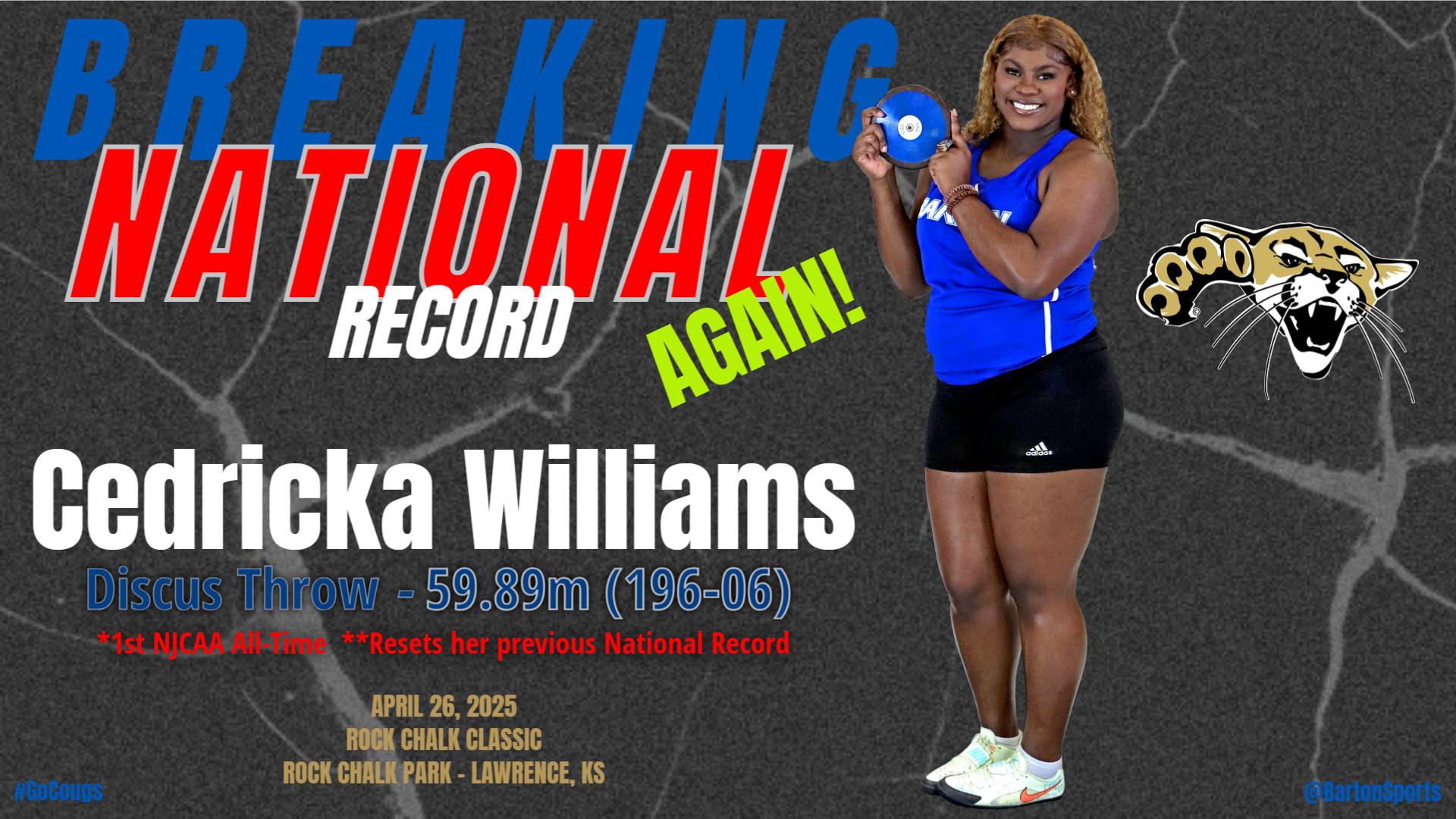 &nbsp;Cedricka Williams
