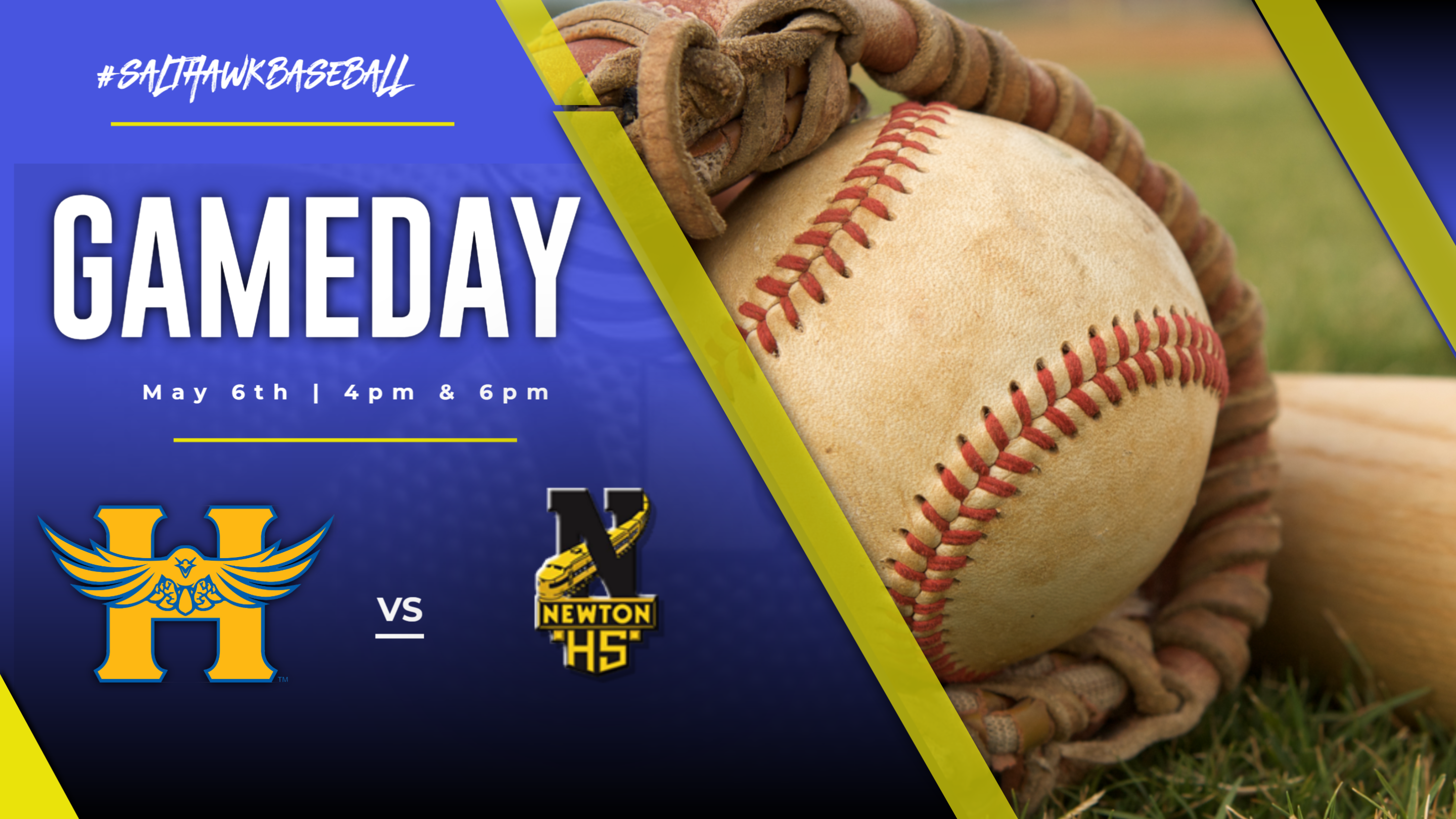 Game Day Hutch High vs Newton today at Hobart-Detter Field in Carey Park