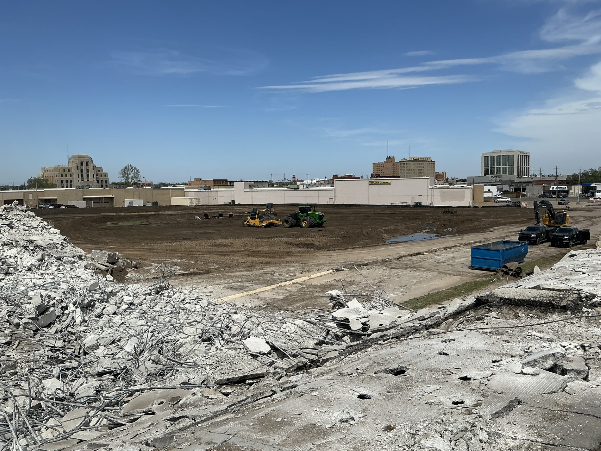 Woodie Seat construction - Photo courtesy City of Hutchinson&nbsp;