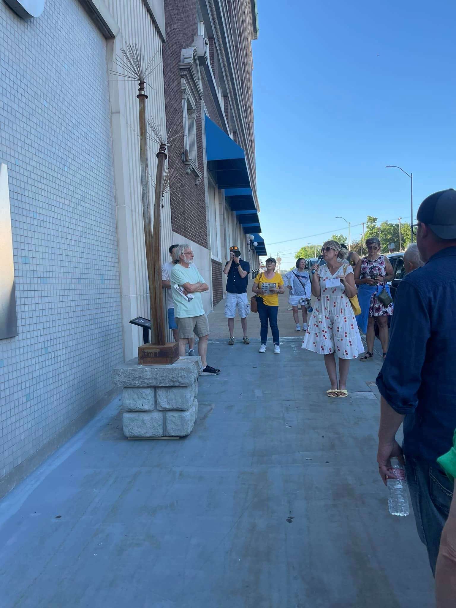 The St. Joseph Sculpture Walk begins it's 12th year this evening/ Photo courtesy of the St. Joseph Downtown Association from Sculpture Walk 2024