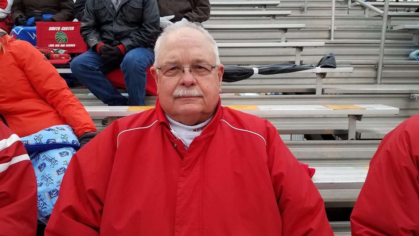 Legendary Smith Center coach Roger Barta, seen here before his 2018 induction into the KSHSAA Hall of Fame, passed last week at 79