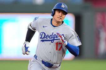 &nbsp;Los Angeles Dodgers' Shohei Ohtani runs to third after hitting a triple during the fifth inning of a baseball game against the Kansas City Royals, Friday, June 27, 2025, in Kansas City, Mo. (AP Photo/Charlie Riedel)
