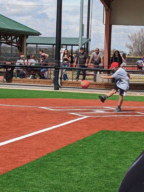 This file photo was taken during a previous Kick the Habit Kickball Tournament.