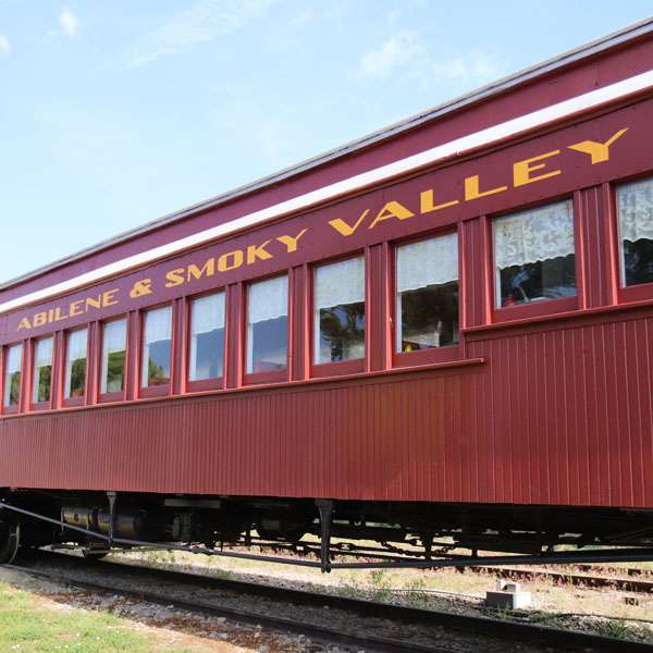 Abilene and Smoky Valley train. A&SV image