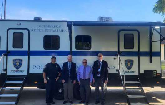 Photo courtesy of the McPherson Police Department 