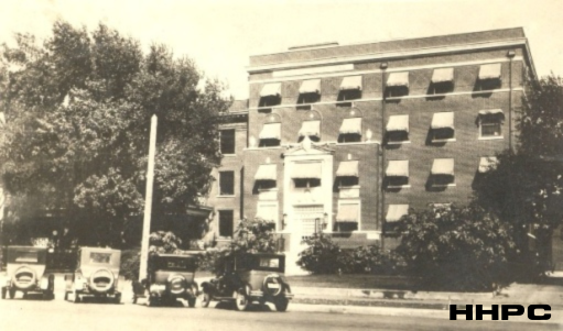 Stewart Hospital - Grace Hospital - 724 N. Main - c. 1930. Courtesy of the Conard-Harmon Collection.