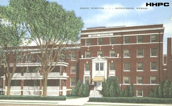 Stewart Hospital - Grace Hospital - 724 N. Main - c. 1950. Courtesy of the Conard-Harmon Collection.