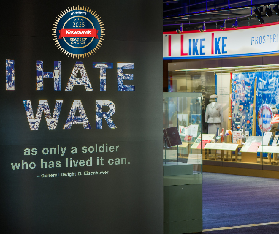 Eisenhower Presidential Library & Museum Nominated for Newsweek's Best Presidential Attraction; photo courtesy of Abilene Convention & Visitors Bureau
