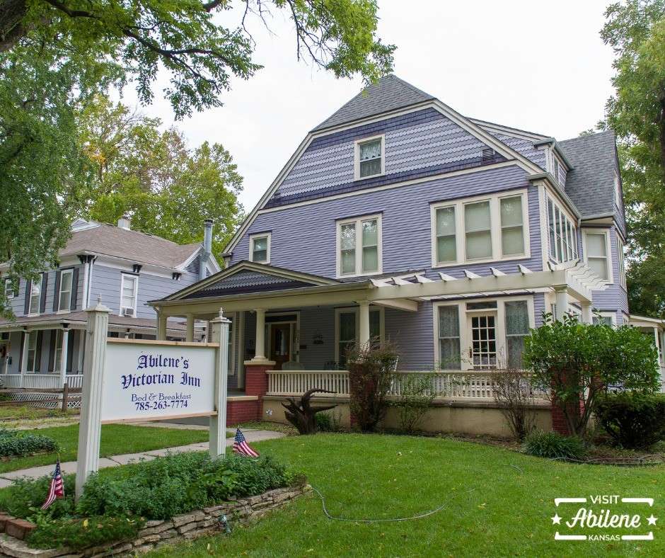 Abilene's Victorian Inn Bed & Breakfast; photo courtesy of Abilene Convention & Visitors Bureau
