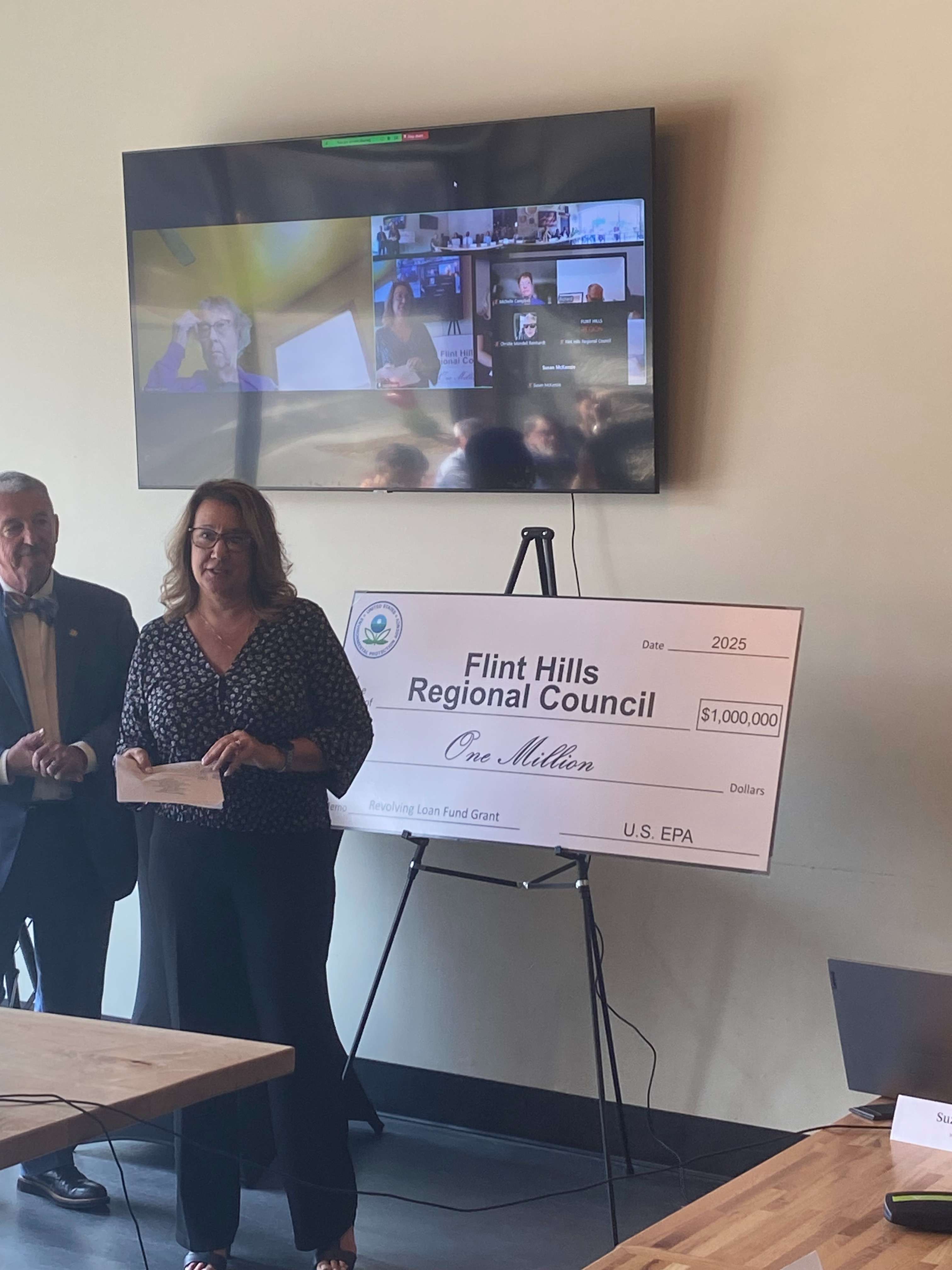 Trish Giordano - President of the Flint Hills Regional Council