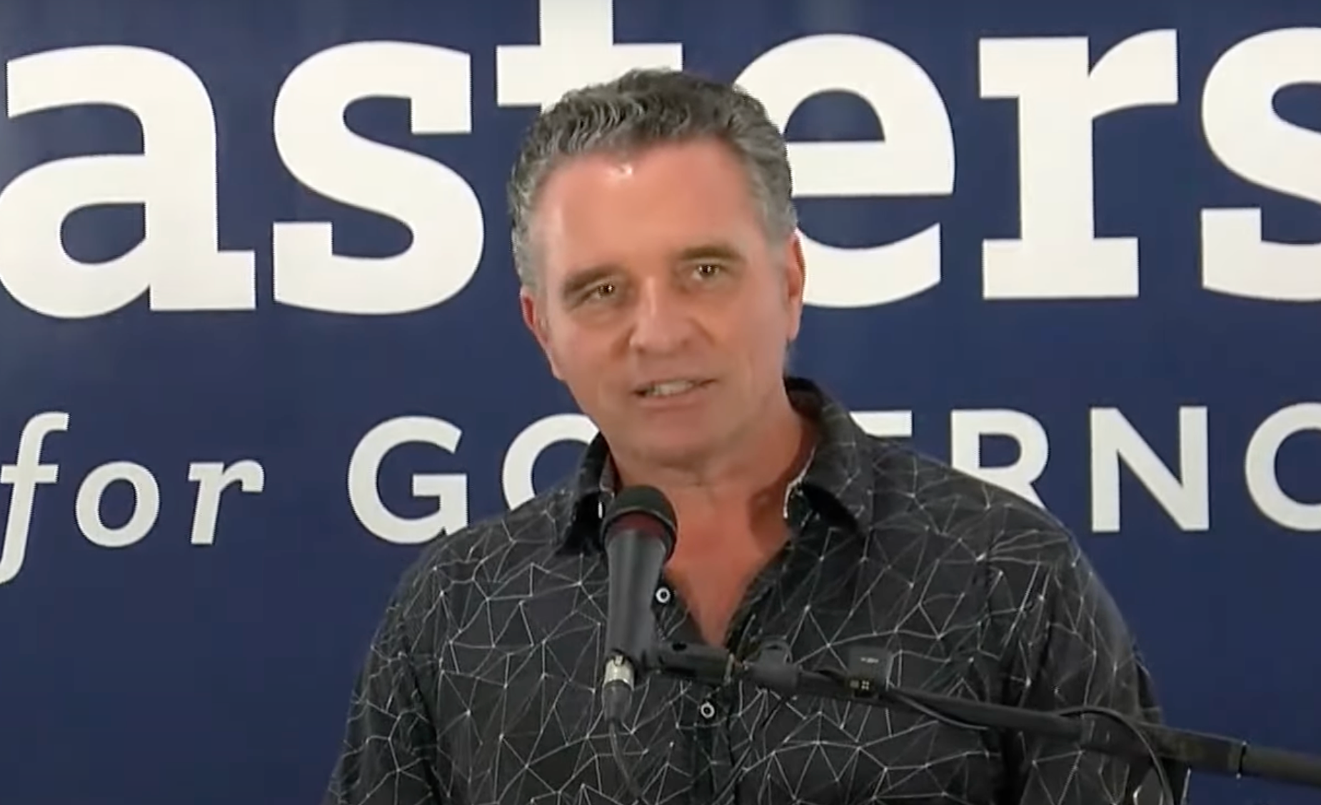 Ty Masterson announced his run for governor -courtesy image
